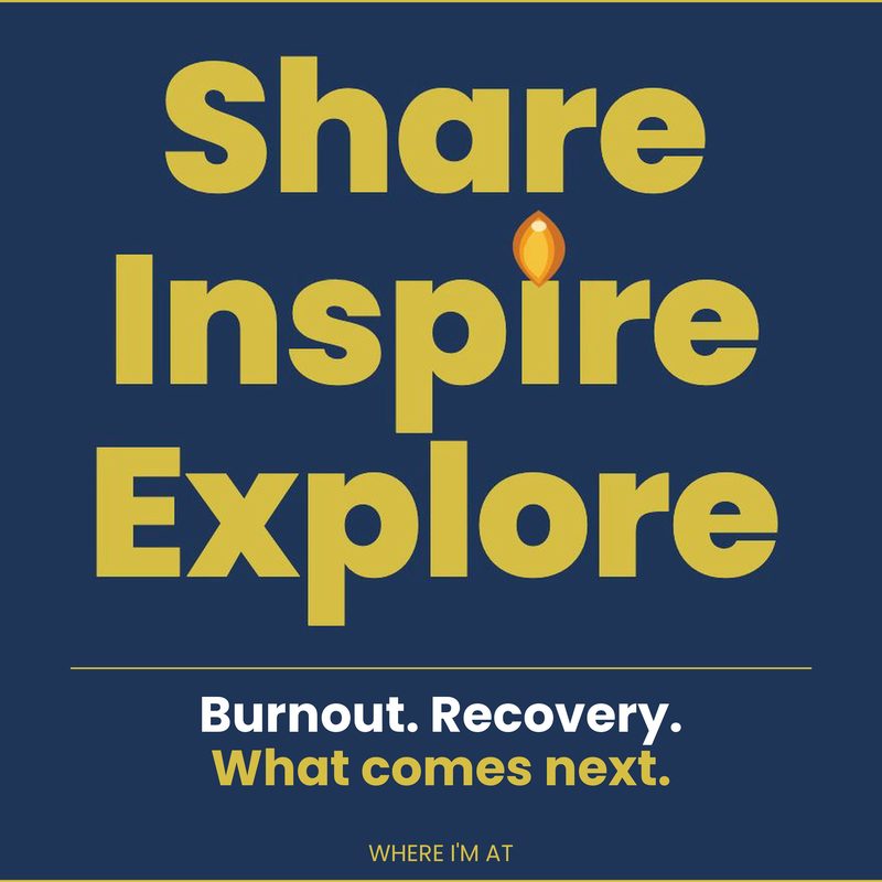 Share. Inspire. Explore. · the Where I'm At podcast